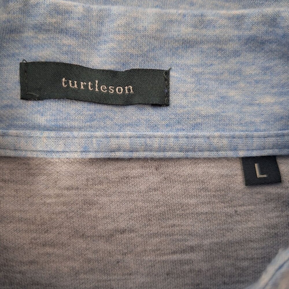 Turtleson Quarter Zip Pullover Large Wallace Heat… - image 4